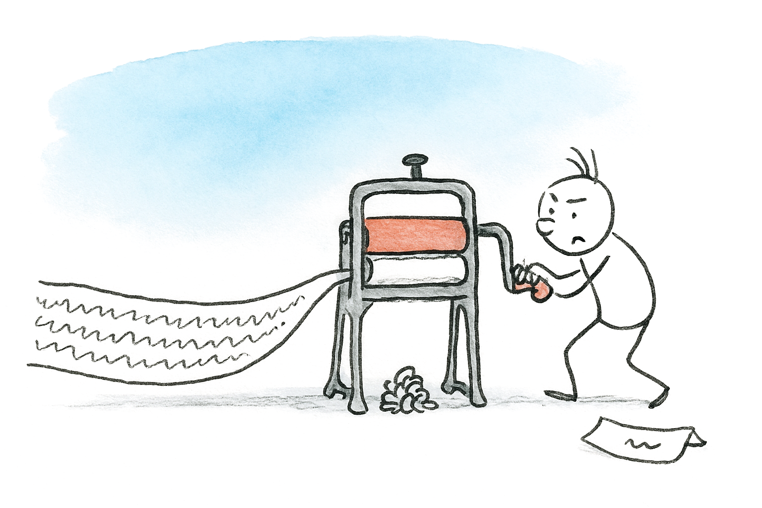Illustration for Chais Pas Meaning: Why French People Say It