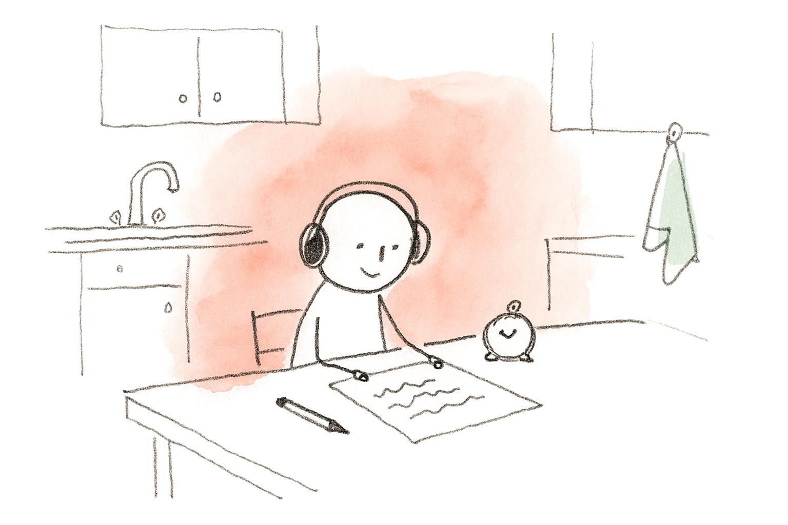 Illustration for French Listening Practice: 20-Minute Method
