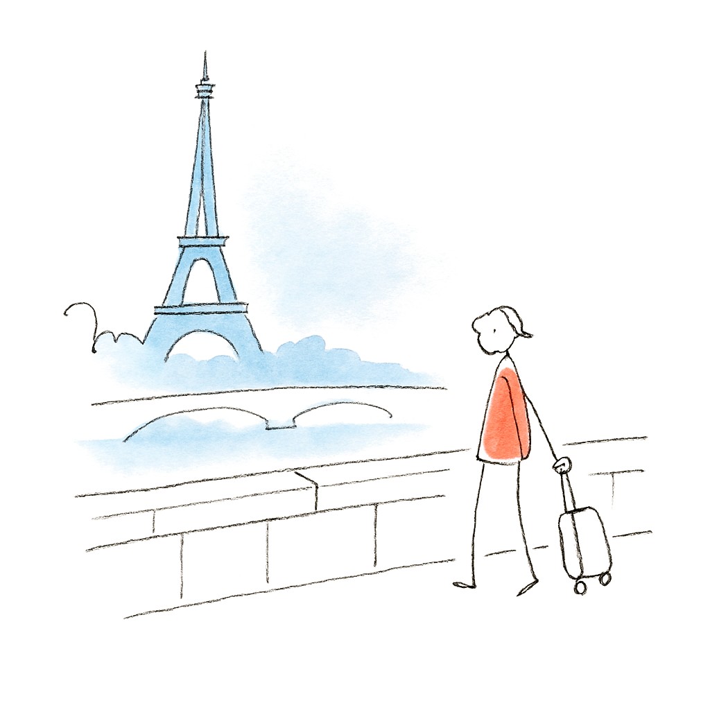 A doodle for Paris Series