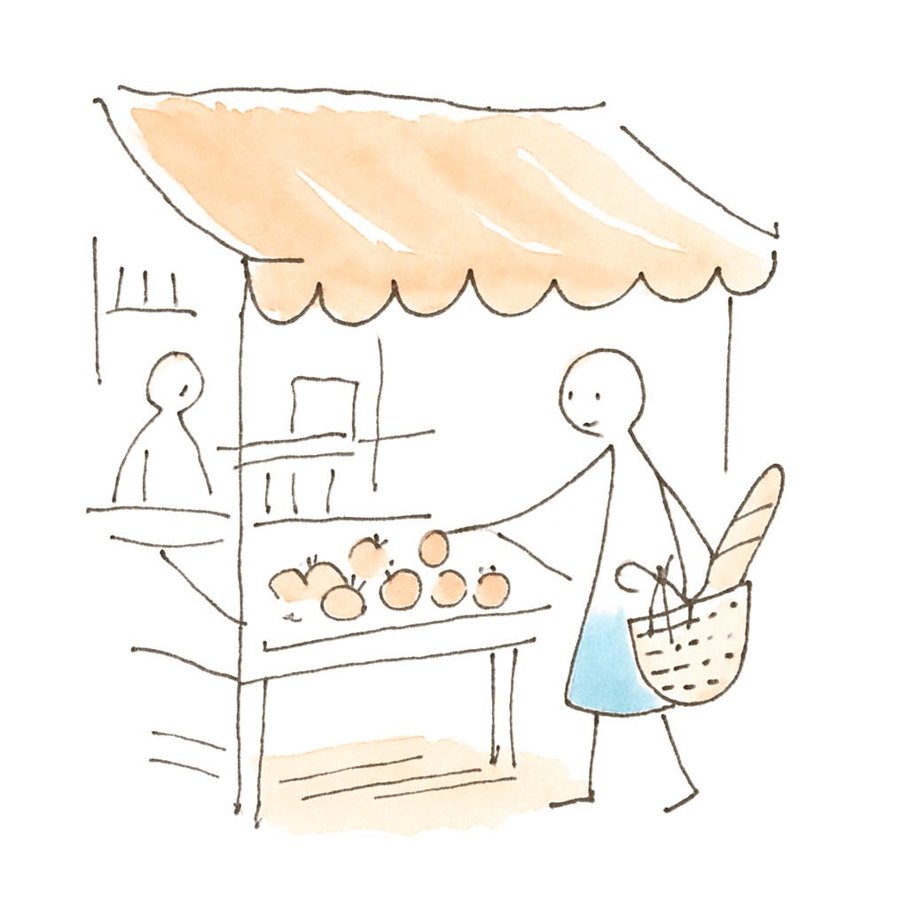 A doodle for Vivre en France