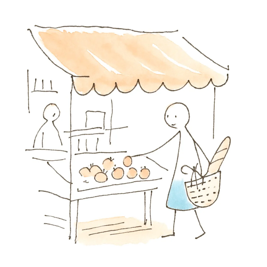A doodle for Vivre en France